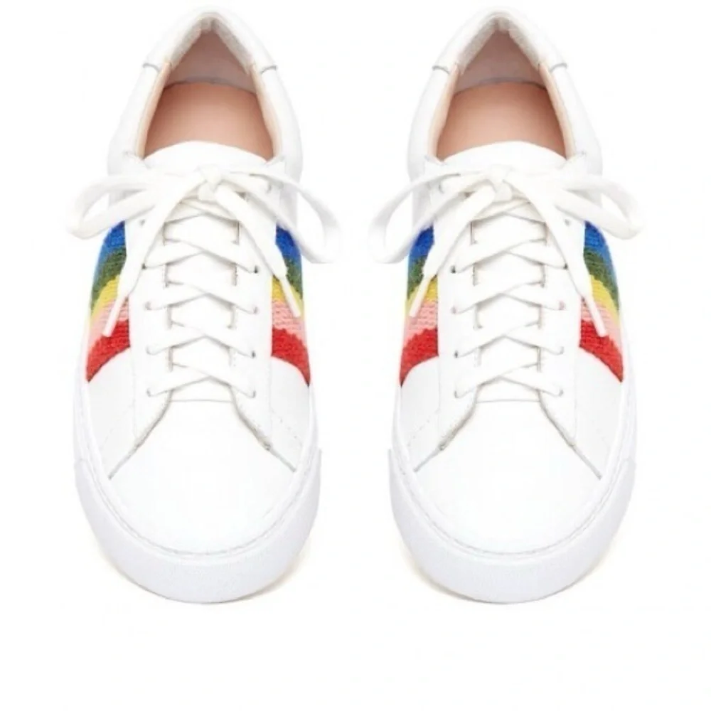 Loeffler Randall Rainbow Logan Sneakers size 6